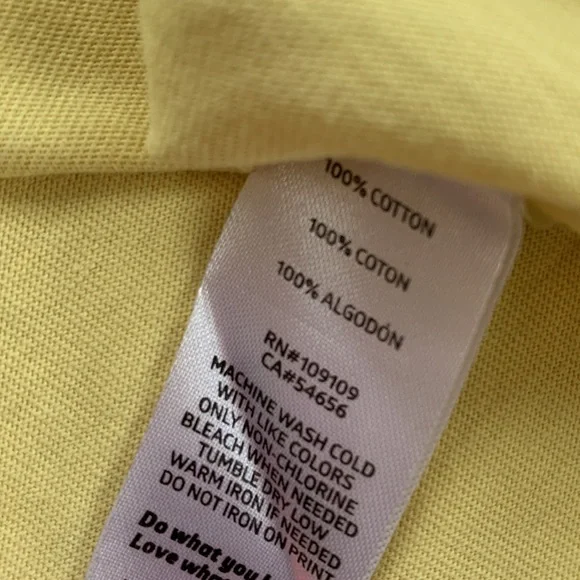 Life Is Good Yellow Girls T-shirt 7/8 - Picture 6 of 12